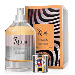 AHUJA Blossomy Eau De Parfum 3.4oz - Perfume EDP para mujer,