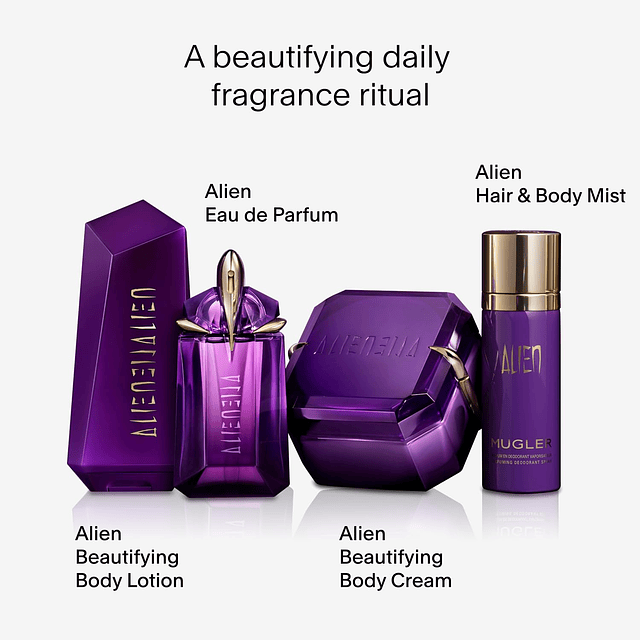 Mugler Alien Hair & Body Mist - Perfume para mujer floral, j