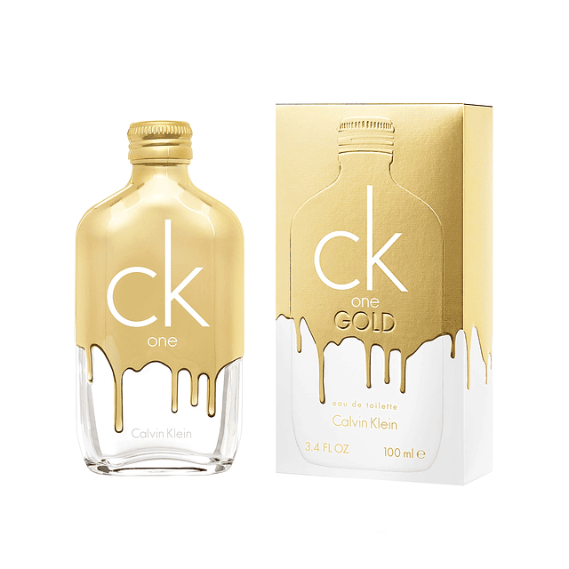 Calvin Klein CK One Gold Eau de Toilette - Fragancia amadera