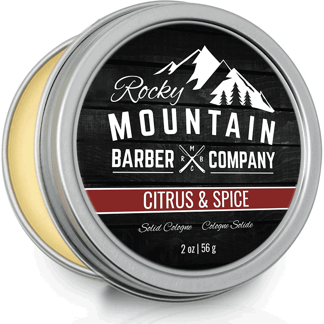 Rocky Mountain Barber Company Colonia sólida para hombres -