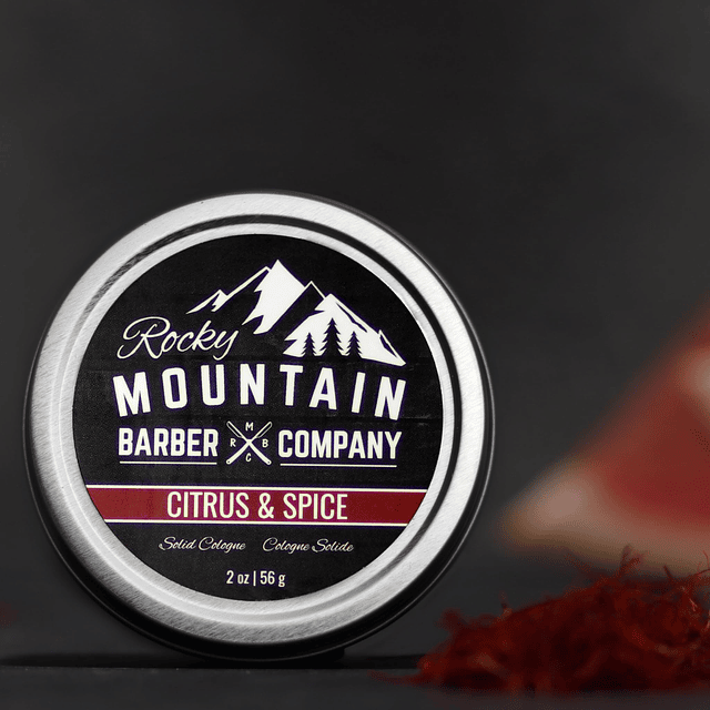 Rocky Mountain Barber Company Colonia sólida para hombres -