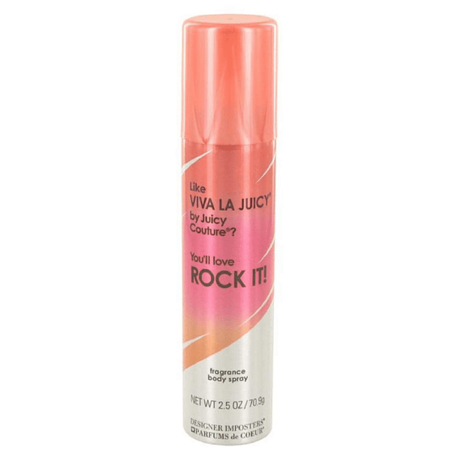 Parfums De Coeur Designer Imposters Rock It Body Spray 2.5 o