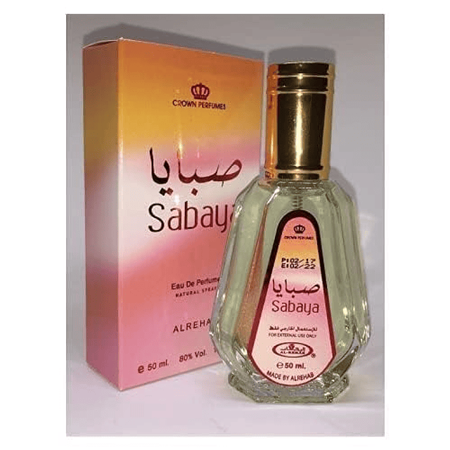 Al-Rehab Sabaya Eau de Parfum Spray para unisex, 1.69 onzas