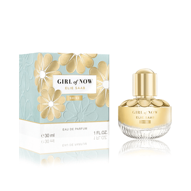 Elie Saab Girl Of Now Shine para mujer - Spray EDP de 1 oz