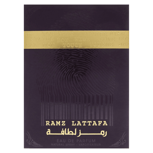 Lattafa Ramz Gold para unisex Eau de Parfum Spray, 3.4 onzas