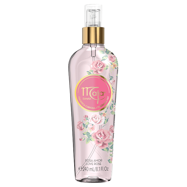 Maja Body Splash Amor Rosa 240mL / 8.1Fl Oz. El aroma que se