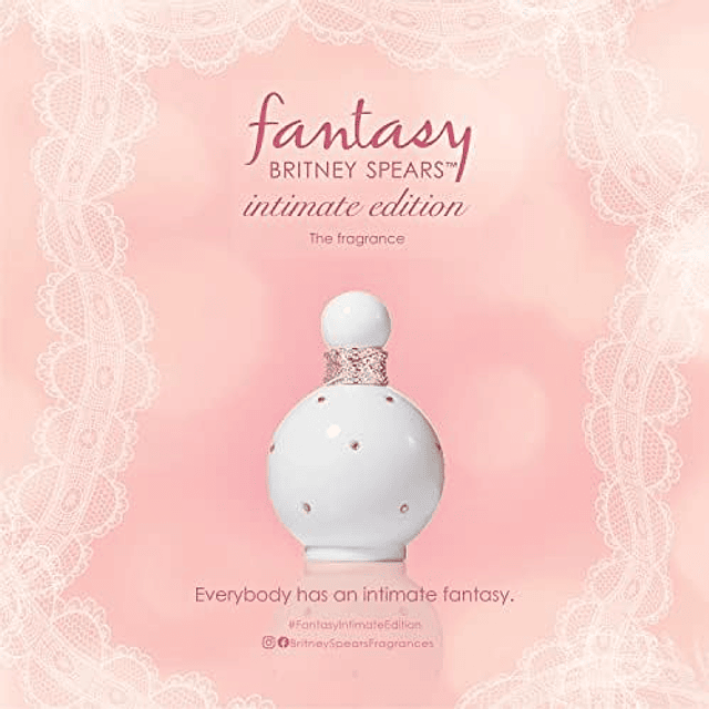 Britney Spears Fantasy Intimate Edition, Eau De Parfum EDP S