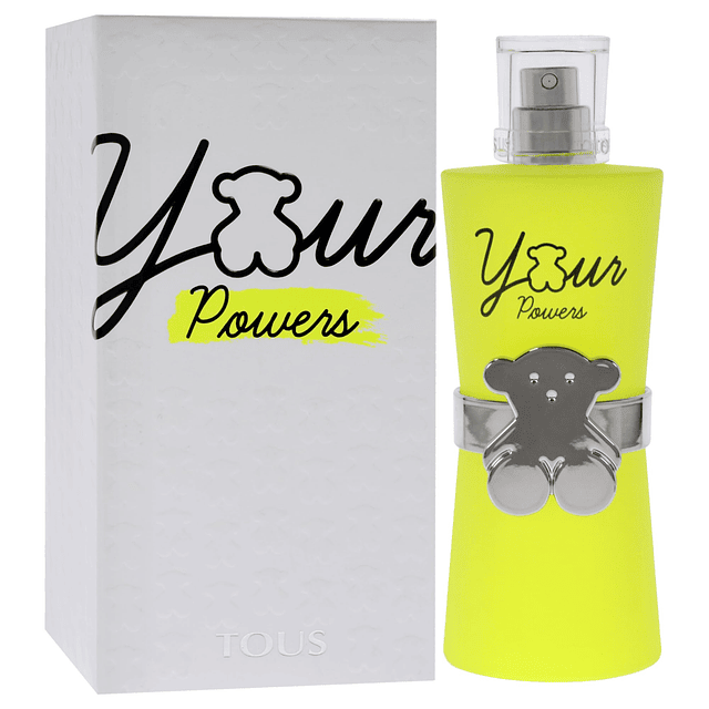 Tous Your Powers para mujeres - Spray EDT de 3 oz