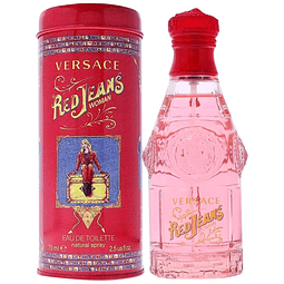 Red Jeans Versace 2.5 oz EDT Spray (probador) para mujeres