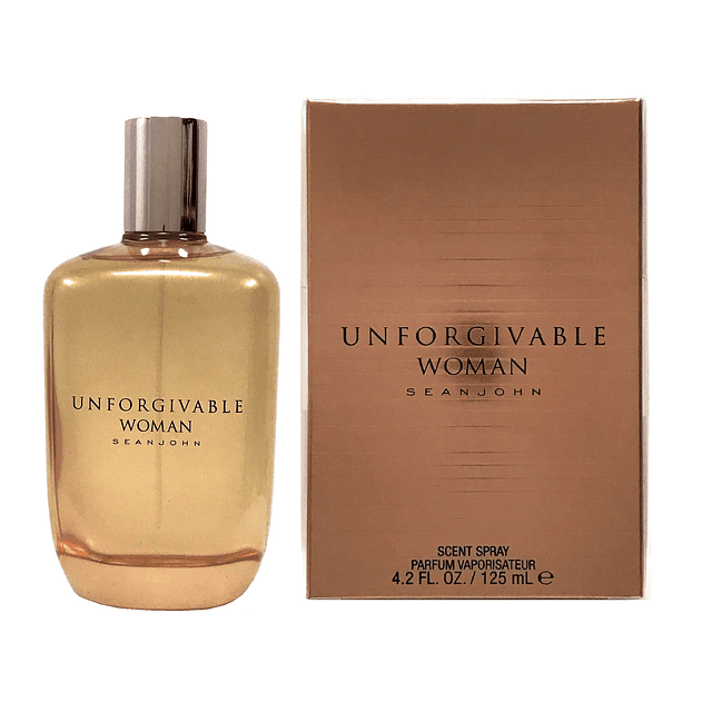 Sean John Mujer imperdonable para mujer Parfum Spray, 4.2 on