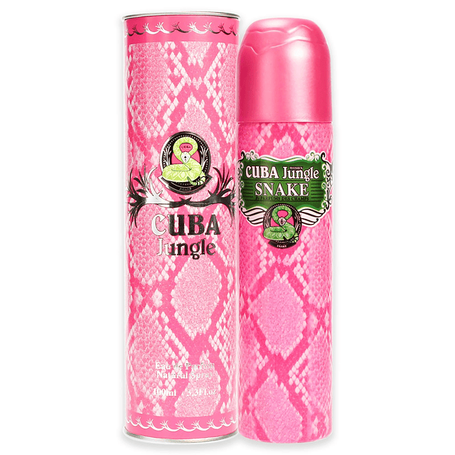 Cuba Jungle Snake Eau De Parfum Spray para mujer, 3.4 onzas