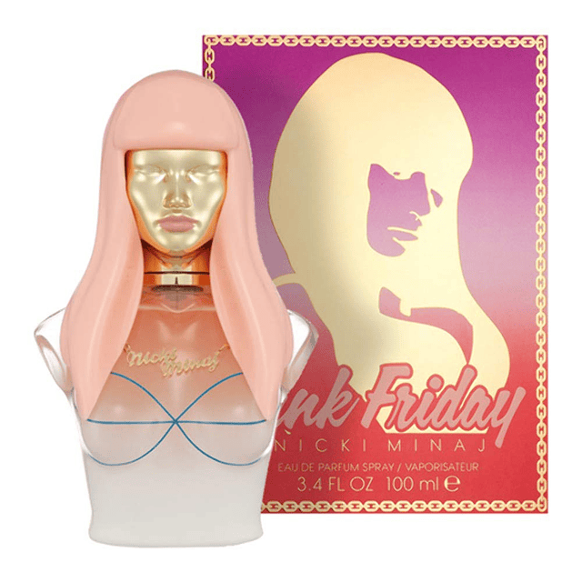 Nicki Minaj Pink Friday Eau de Parfum Spray para mujer, 3.4