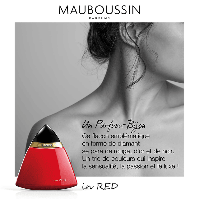 Mauboussin - In Red 100ml (3.3 Fl Oz) - Eau de Parfum para m