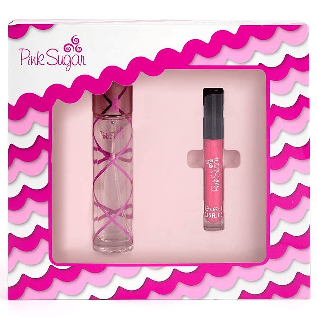 Pink Sugar Set de regalo de 2 piezas para mujer, perfume Eau