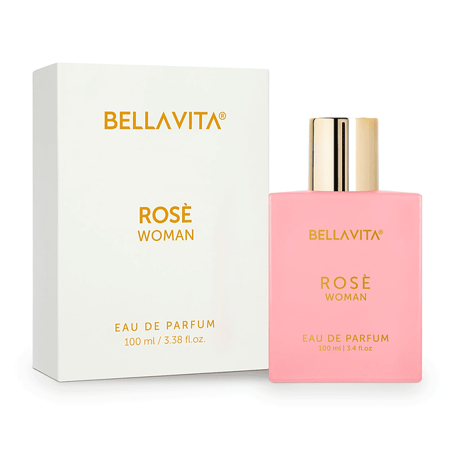 Bella Vita Luxury Rose Eau de Parfum para mujer (3.4 onzas l