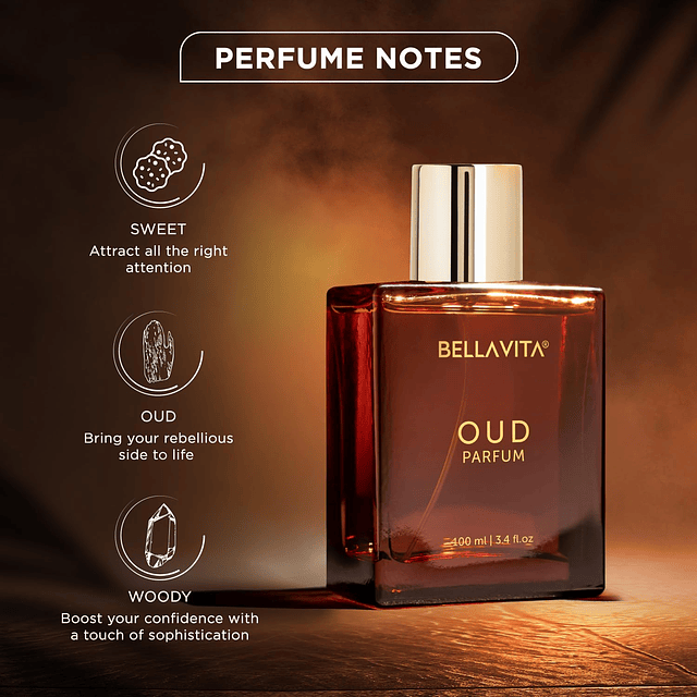 Bellavita Luxury Oud (3.4 fl.oz.) Eau de Parfum para mujer |