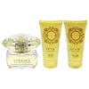 Versace Set de regalo de 3 piezas Yellow Diamond para mujer,