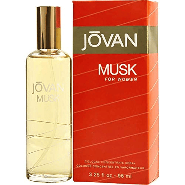 Jovan Musk PARA MUJERES 3.25 oz Colonia Concentrado Spray