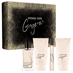 Michael Kors Gorgeous para mujer - Set de regalo de 4 piezas