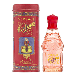 Versace Jeans rojos para mujer 2.5 oz Eau de Toilette Spray