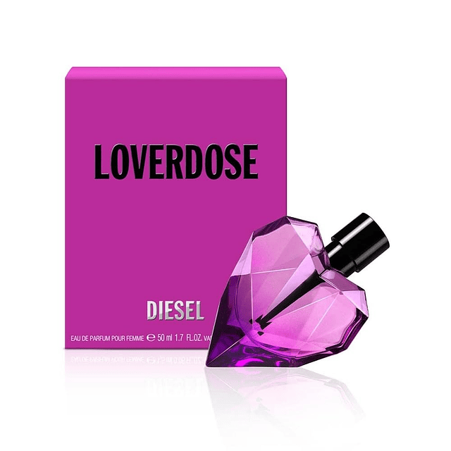 Diesel Loverdose Eau De Parfum Spray Perfume para mujer, 2.5