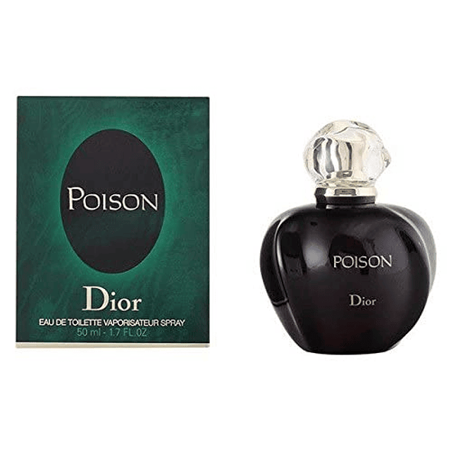 Christian Dior Eau de Toilette Spray, Dior Poison, 1.7 onzas