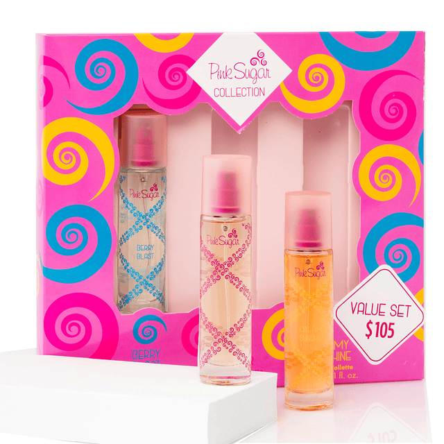 Pink Sugar Coffret Juego de regalo de perfume para mujer de