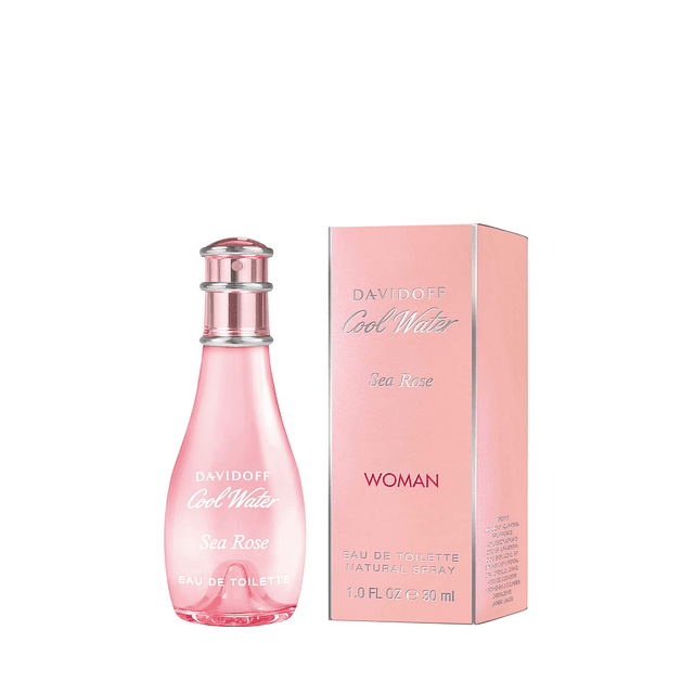 Davidoff Cool Water Sea Rose Eau de Toilette para mujer, 1 f