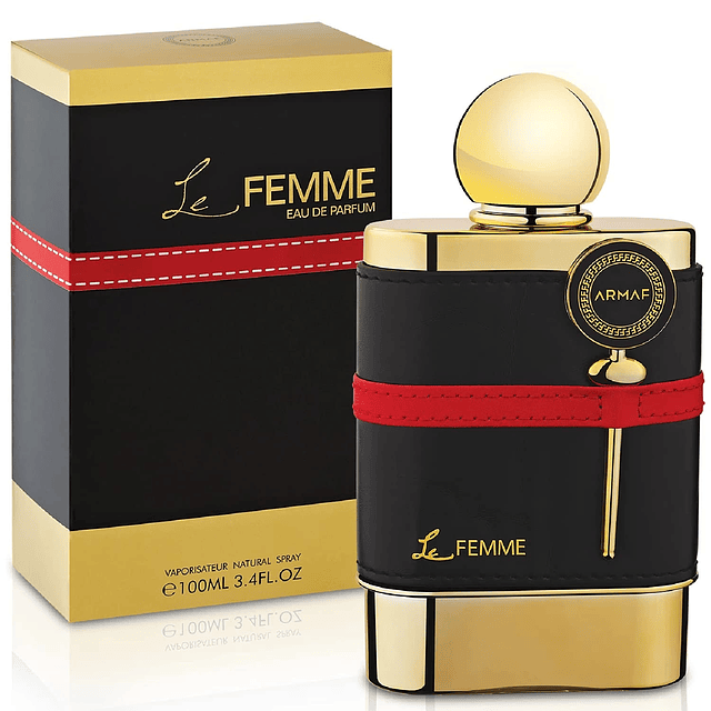 ARMAF LE FEMME 3.4 oz EAU DE PARFUM SPRAY PARA MUJER, Negro