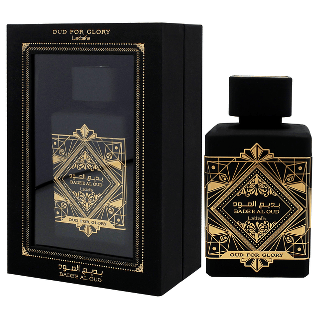 Lattafa Perfumes Bade'e Al Oud, Oud for Glory para unisex Ea