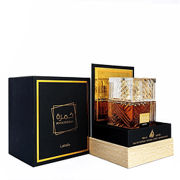 Lattafa Perfumes Khamrah para unisex Eau de Parfum Spray, 3.