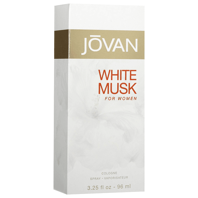 White Musk de Jovan para mujeres, colonia en spray, botella