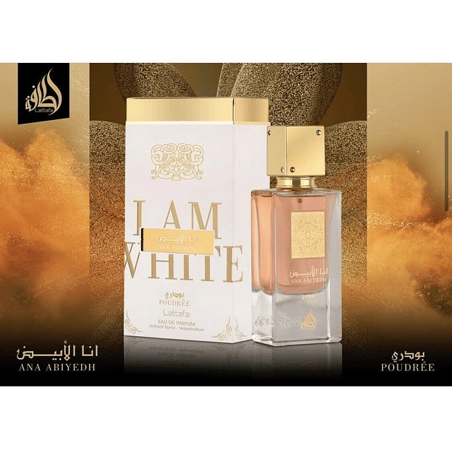 Lattafa Perfumes Ana Abiyedh Poudree para mujer Eau de Parfu