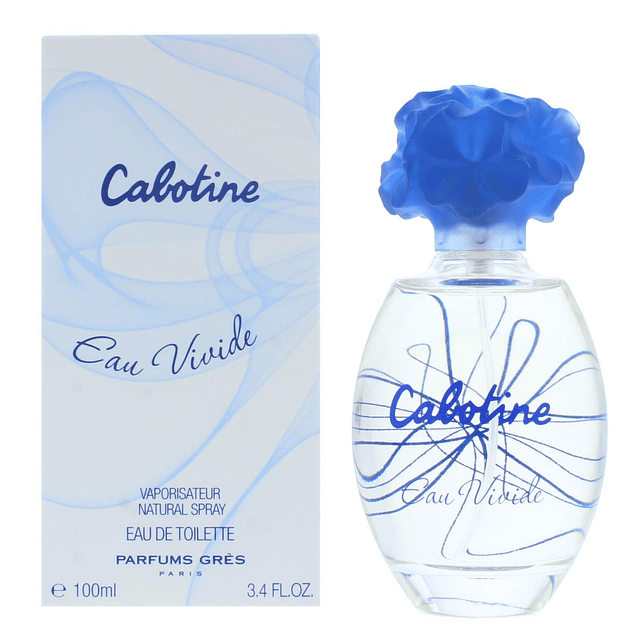 Gres Cabotine Vivide para mujer Eau de Toilette Spray, 3.4 o