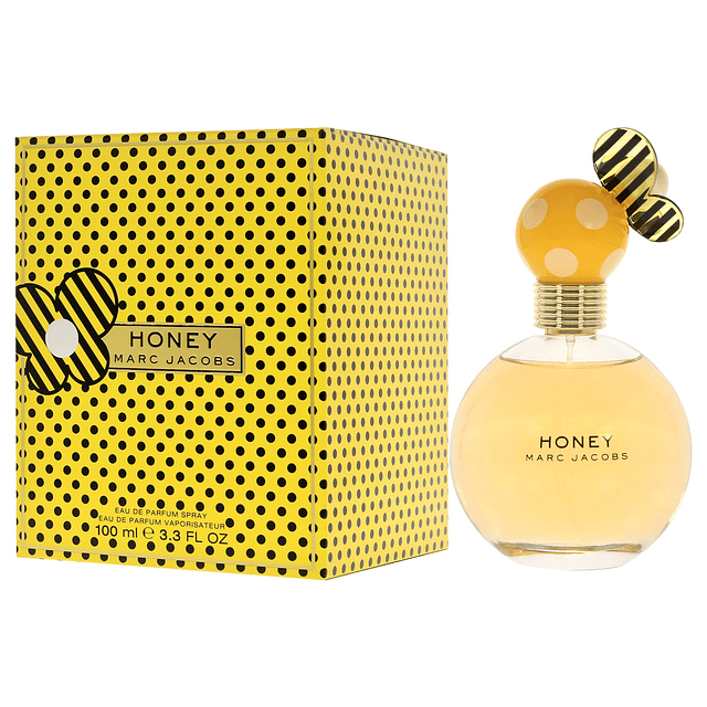 Marc Jacobs Honey Eau de Parfum Spray para mujer, 3.3 onzas