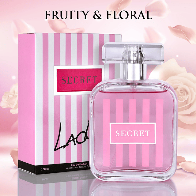 Secret Lady para mujer - Combinación de notas frutales y flo