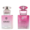 Conjunto Versace Mini Bright Crystal y Bright Crystal Absolu