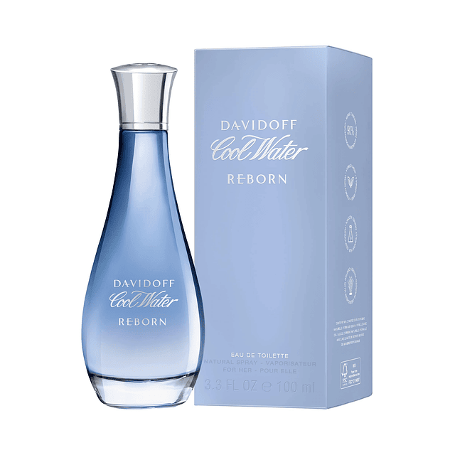 Davidoff Cool Water Reborn Eau de Toilette - Perfume floral