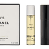 No. 5 de Chanel para mujer, juego (Eau De Toilette Spray 0,7