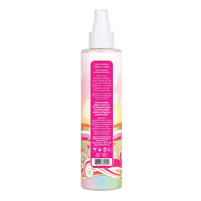 Pacifica Beauty, perfume para el cabello y spray corporal Is