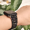 Bandas con purpurina compatibles con correas de iWatch de 42