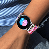 Pulsera de cuentas compatible con Samsung Galaxy Watch 6/5/4