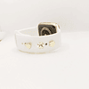 3 clavos decorativos de metal brillante para Apple Watch Ser