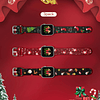 Bandas navideñas para Apple Watch Band 38 mm, 40 mm, 41 mm,