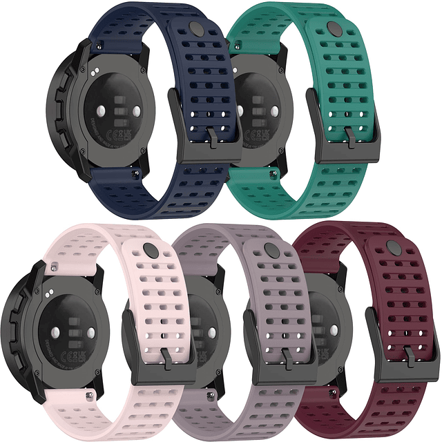 Bandas deportivas compatibles con correas de reloj Suunto 9