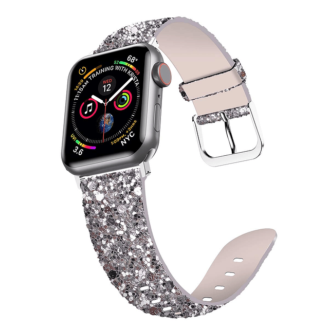 Bling Band compatible con Apple Watch Band 45 mm 44 mm 42 mm