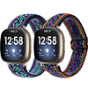 Correa elástica para reloj compatible con Fitbit Versa 3/Ver