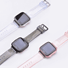 Compatible con bandas Fitbit Versa, banda transparente de TP