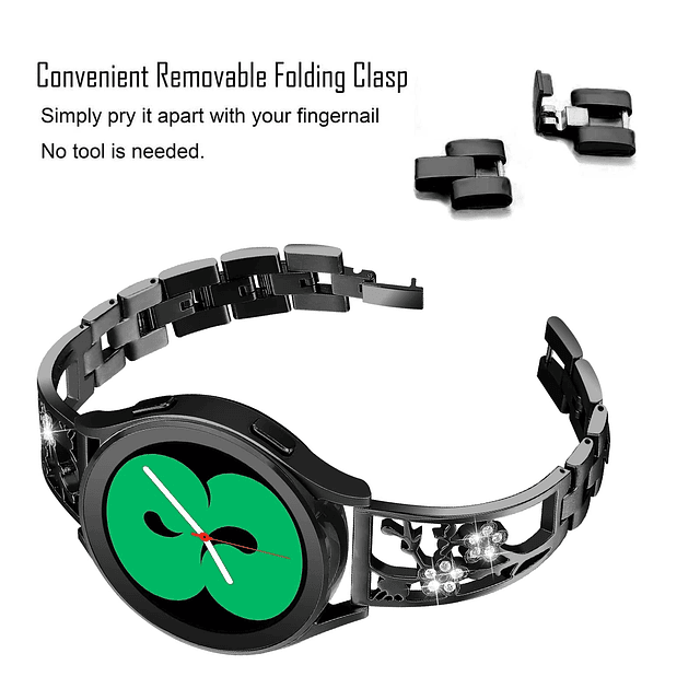 Pulsera de 20 mm Compatible con Samsung Galaxy Watch 7 6 5 4