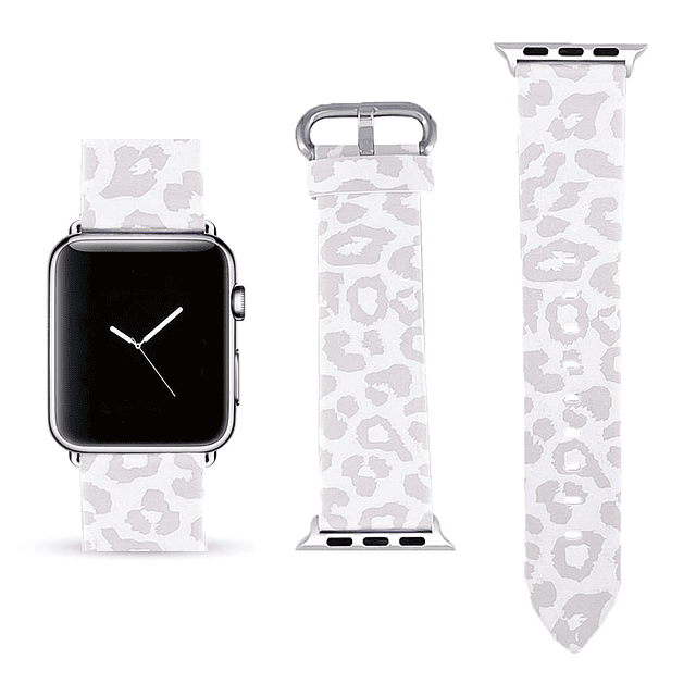 Correas de cuero compatibles con Apple Watch Band 38 mm, 40